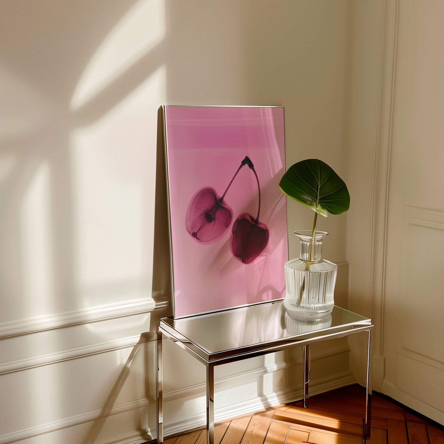 Cherry Xo - Pink Aesthetic, Coquette, Dopamine Decor, Maximalism Art Print
