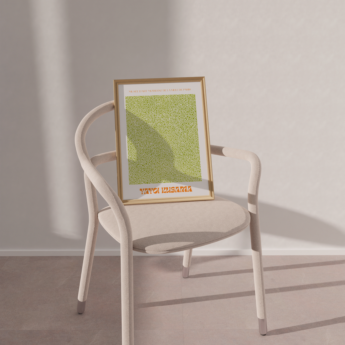 Kusama Art Poster - Aesthetic Prints (Set of 2) for Bedroom, Living Room, or Sunroom