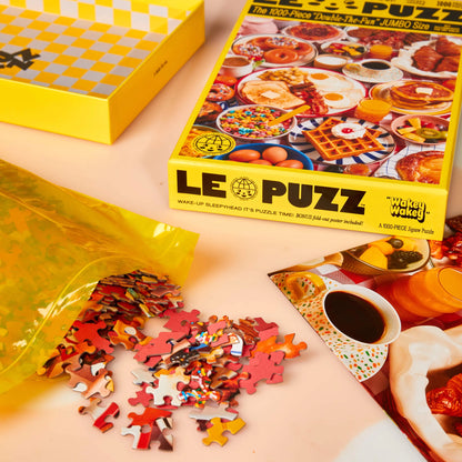 Le Puzz- Wakey Wakey Jumbo Puzzle