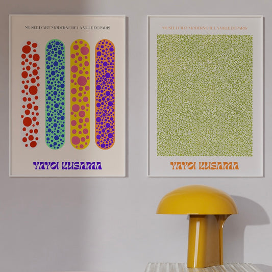 VXO - Kusama - Multicolored Modern Wall Art Prints